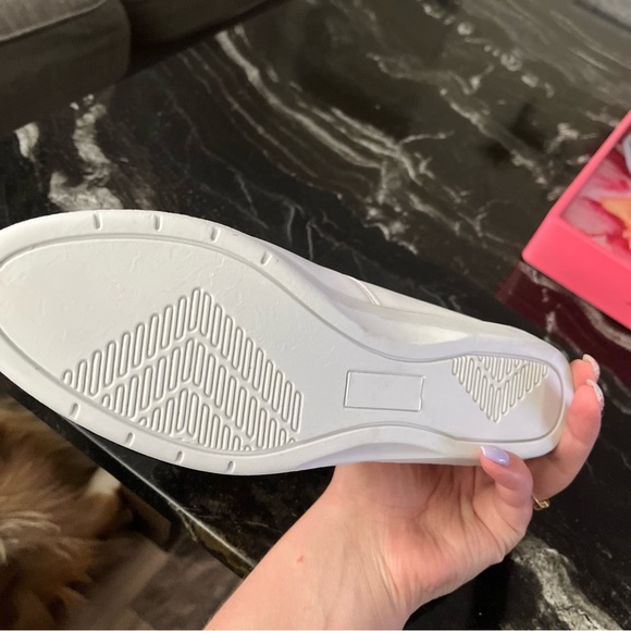 Leather oxford/casual white retro shoes - Picture 4 of 4